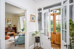 Entrance porch and hallway- click for photo gallery